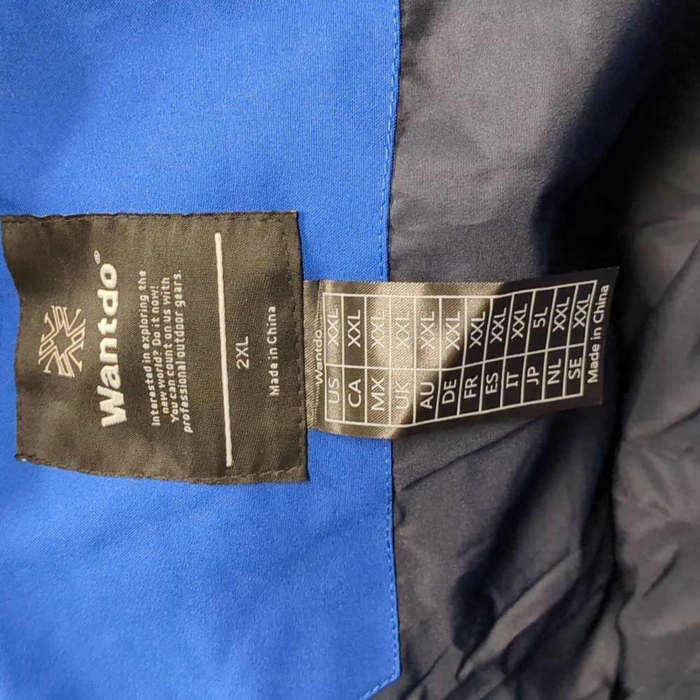 Wantdo Men's 2XL Winter Coat   Jacket Ski Coat NWT